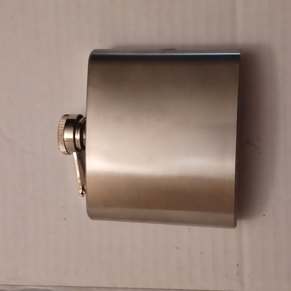 4/$40 New Stainless Steal Flask - 5 oz. Capacity